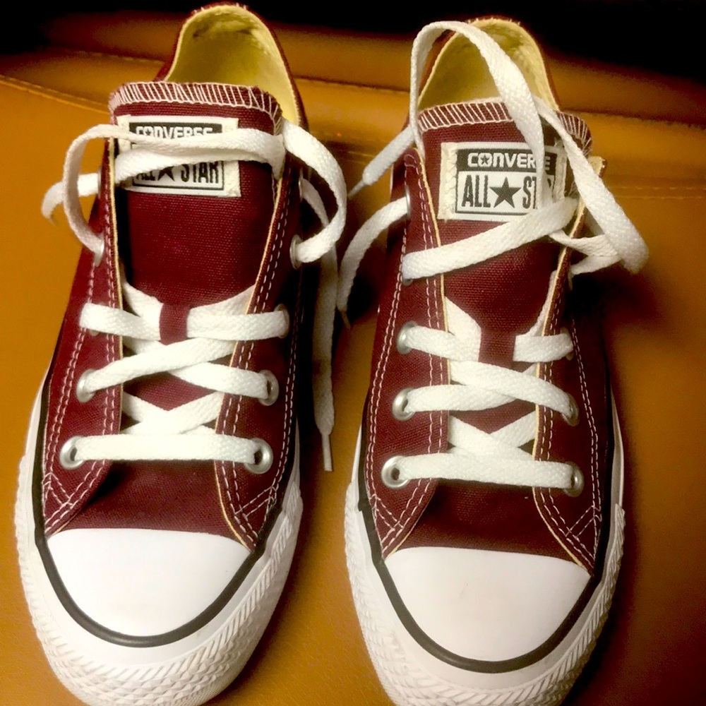 Burgundy chucks!